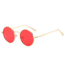 round frame sun glasses women men 2020 new arrivals fashion shades custom designer custmo logo metal sunglasses women 9035